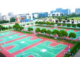 缙云县工艺美术学校篮球场