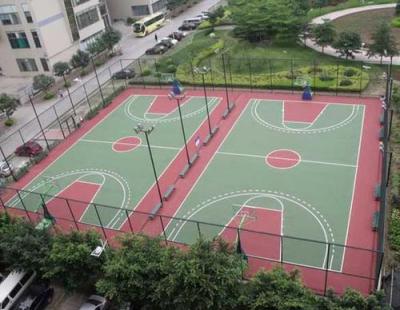 杭州电子信息职业学校篮球场
