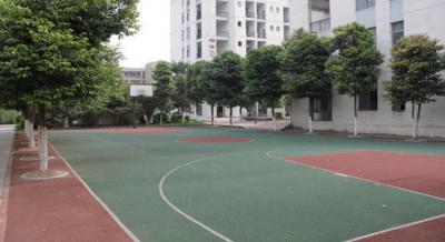 风冈县第一中学篮球场