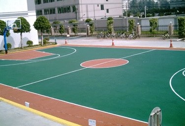 织金县第五中学篮球场