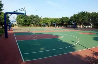 杭州英才高级中学篮球场